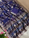 Jk 423 Viscose Weaving Bandhej Print Saree
